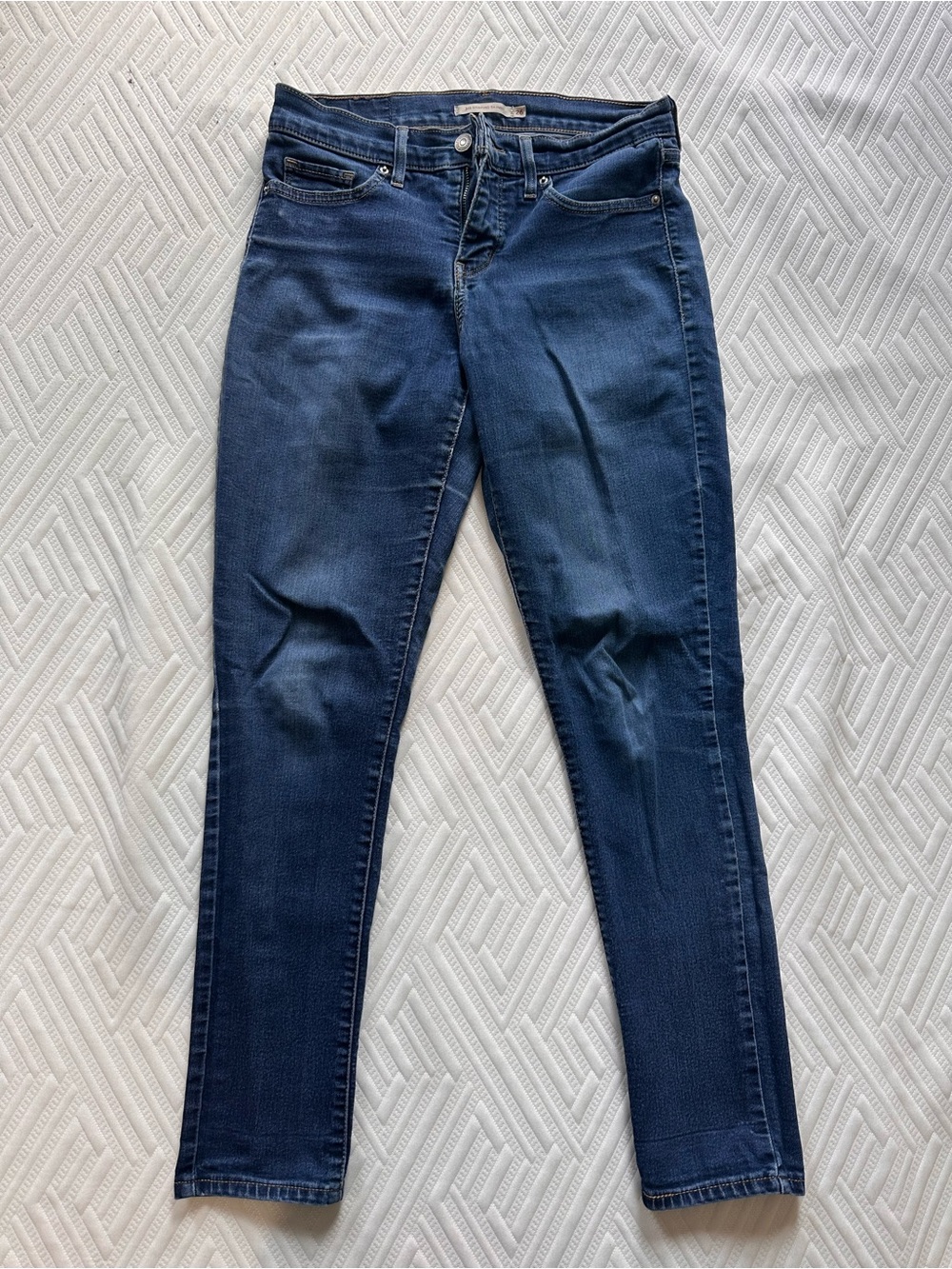 Levi's Women's Dark Blue Skinny Jeans